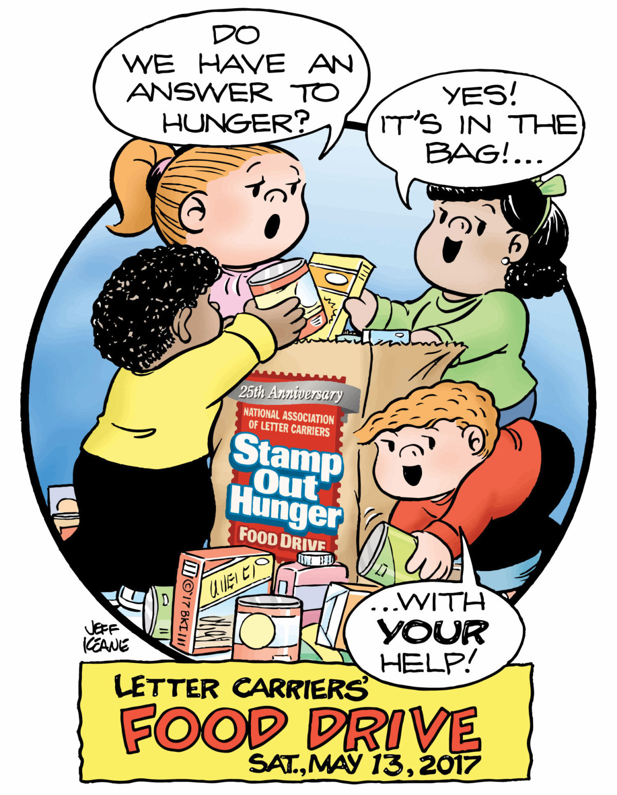 Help Us Stamp Out Hunger