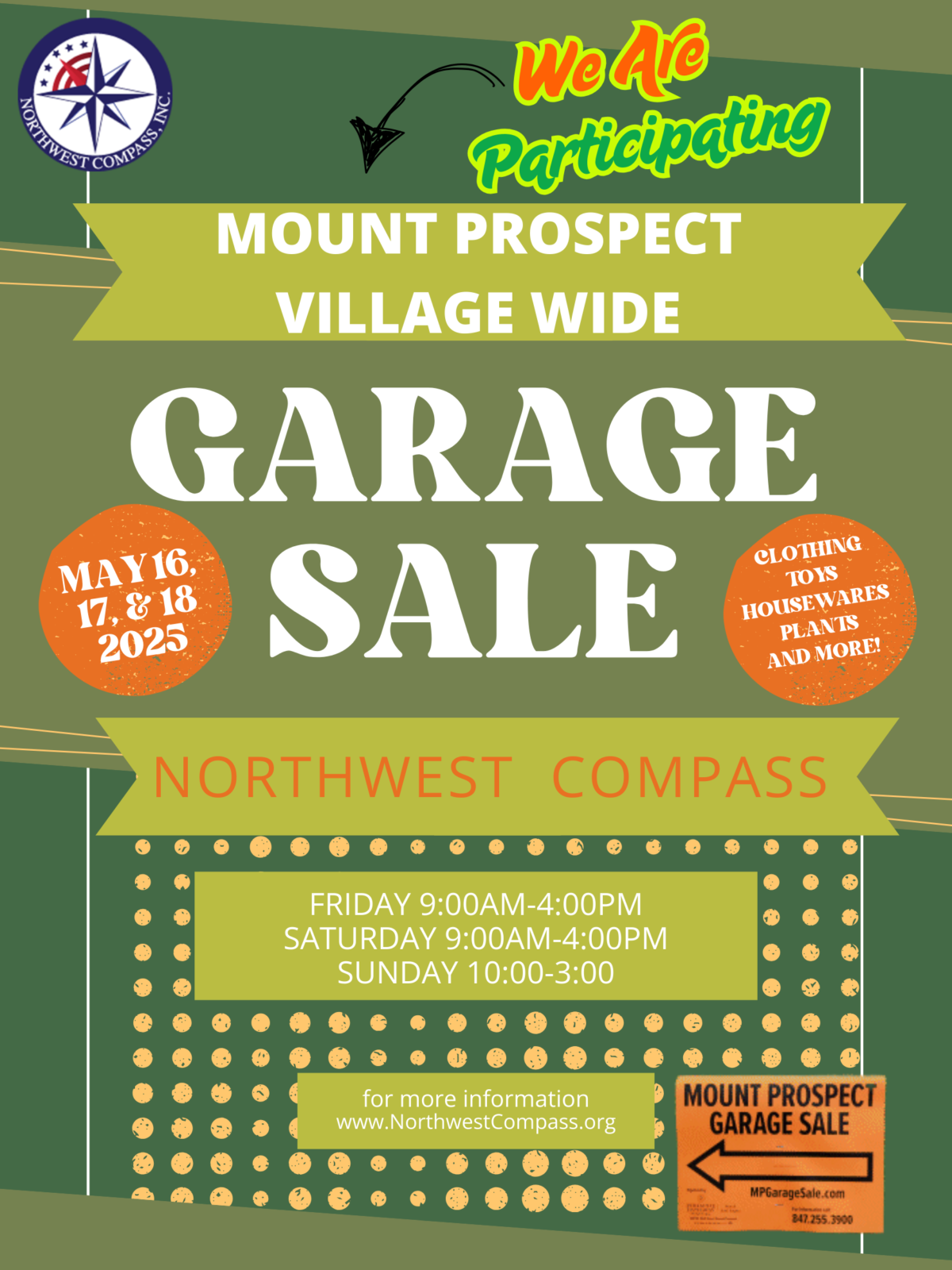 Mount Prospect Garage Sale Weekend!